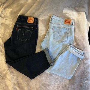 Women’s Levi’s Boyfriend Cropped Jeans